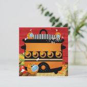 バスケットボール – ポット運 – ギャザリング招待状 招待状 (スタンド正面)