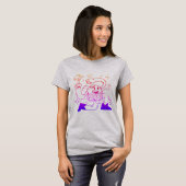 バスケットボール　マイライフ Tシャツ (正面フル)