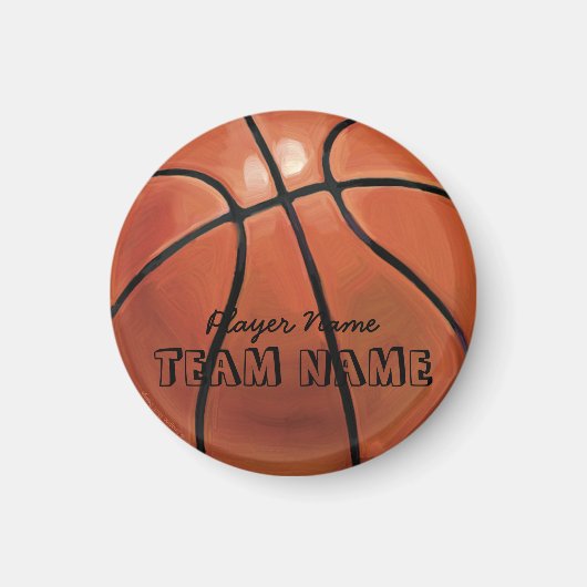 バスケットボール マグネット (正面)