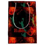 バスケットボール ミディアムペーパーバッグ (正面)