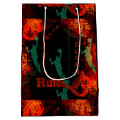 バスケットボール ミディアムペーパーバッグ (裏面)