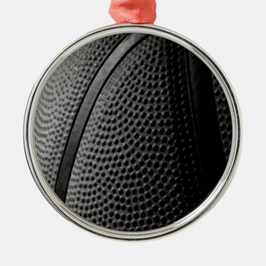 バスケットボール メタルオーナメント (正面)