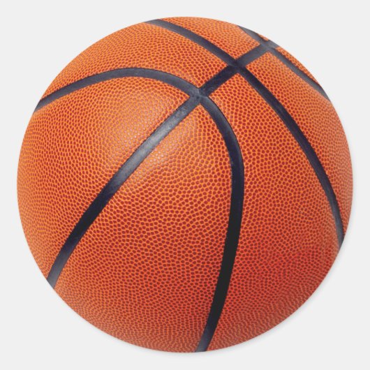 バスケットボール ラウンドシール (正面)