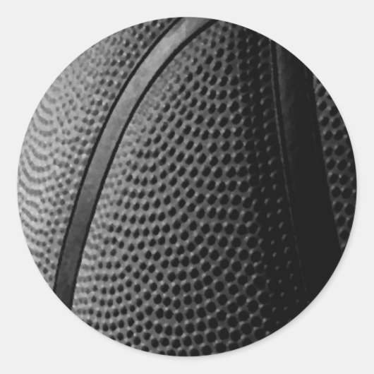 バスケットボール ラウンドシール (正面)