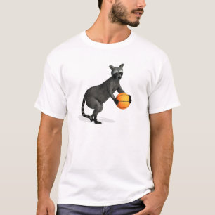 バスケットボール・ラクーン Tシャツ