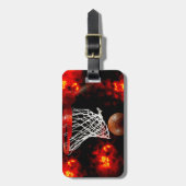 バスケットボール ラゲッジタグ (正面縦)