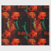 バスケットボール ラッピングペーパー (フラット)