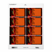 バスケットボール ラベル (フルシート)