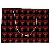 バスケットボール ラージペーパーバッグ (裏面)