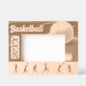 バスケットボール レーザー彫刻フレーム (正面)