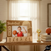 バスケットボール レーザー彫刻フレーム