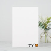 バスケットボール 便箋 (スタンド正面)