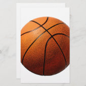 バスケットボール 便箋 (正面/裏面)