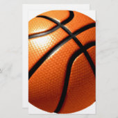バスケットボール 便箋 (正面/裏面)