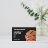 バスケットボール 名刺 (スタンド正面)