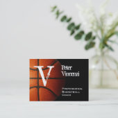 バスケットボール 名刺 (スタンド正面)