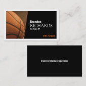 バスケットボール-名刺 名刺 (正面/裏面)