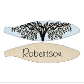 バスケットボール – 枝垂れの木の枝と名前 (パネル)