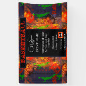 バスケットボール 横断幕 (縦)