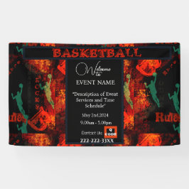 バスケットボール 横断幕