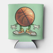 バスケットボール 缶クーラー (正面)