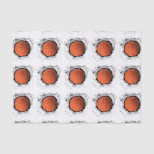 バスケットボール 薄葉紙 (正面)