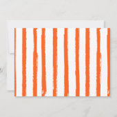 バスケットボール 誕生日 写真 招待状 (裏面)