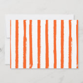 バスケットボール 誕生日 写真 招待状 (裏面)