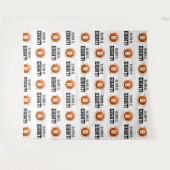 バスケットボール 8歳 誕生日 男の子 | ステップ リピート 背景 タペストリー (正面(横))