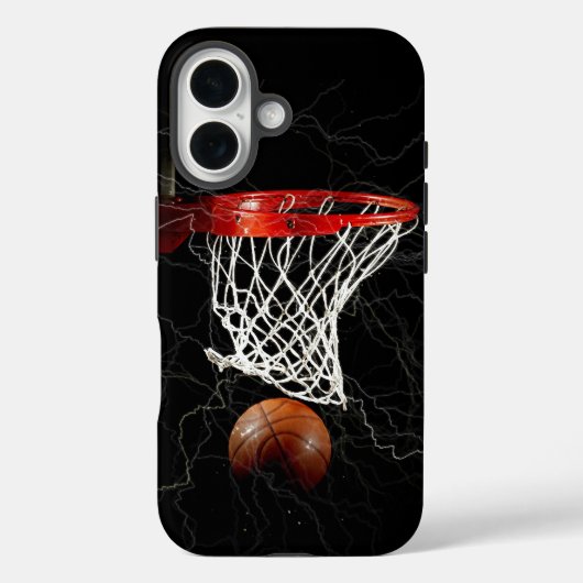 バスケットボール Case-Mate iPhoneケース (裏面)