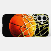 バスケットボール Case-Mate iPhoneケース (裏面 (横))