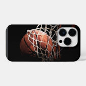 バスケットボール iPhoneケース (裏面横)