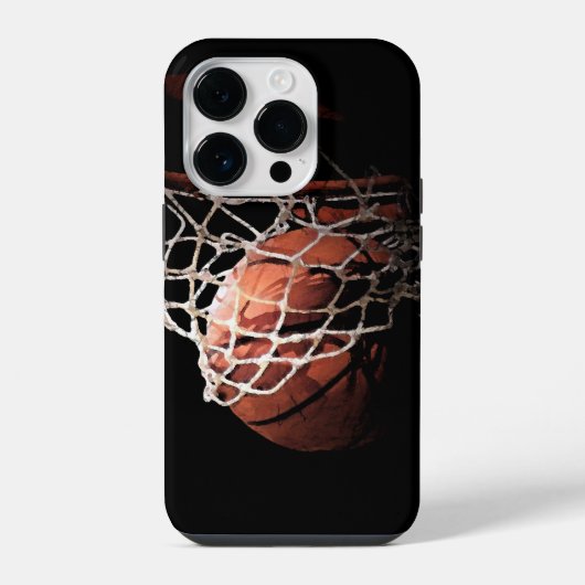 バスケットボール iPhoneケース (裏面)
