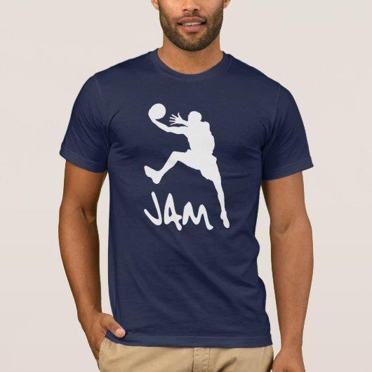バスケットボール Jam Tシャツ (正面)