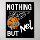 バスケットボール Nothing But Net ポスター (正面)
