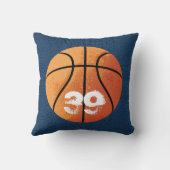 バスケットボール(Personalizable) クッション (裏面)