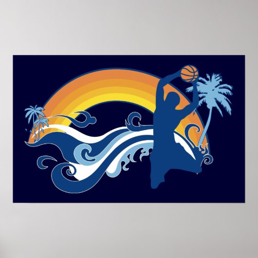 バスケットボール: summersetz ポスター (正面)