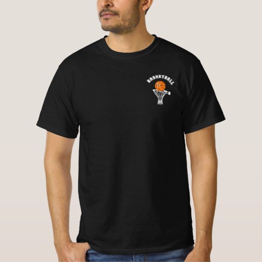 バスケットボール Tシャツ (正面)