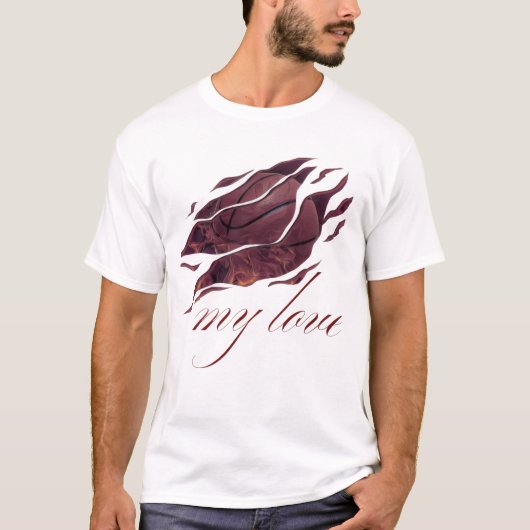 バスケットボール Tシャツ (正面)