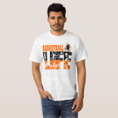 バスケットボール – Tシャツ (正面フル)