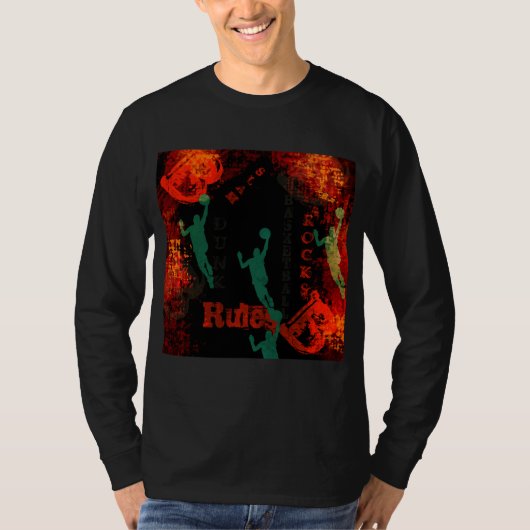 バスケットボール Tシャツ (正面)