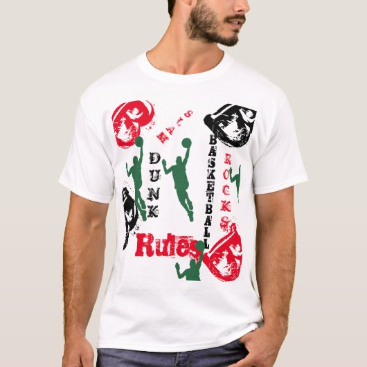 バスケットボール Tシャツ (正面)