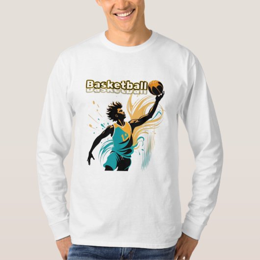 バスケットボール Tシャツ (正面)