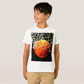 バスケットボール Tシャツ (正面フル)