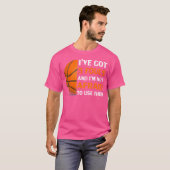 バスケットボール Tシャツ (正面フル)