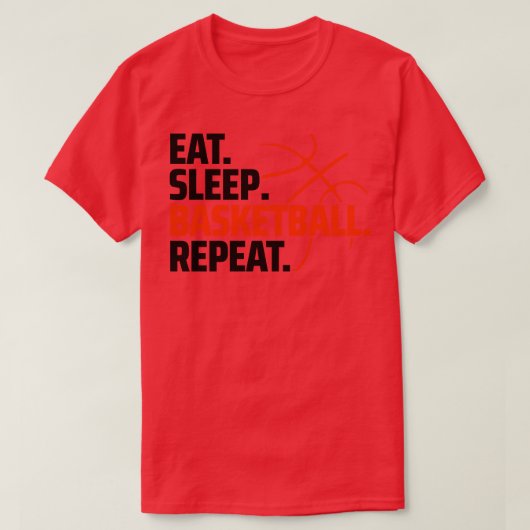 バスケットボール Tシャツ (デザイン正面)