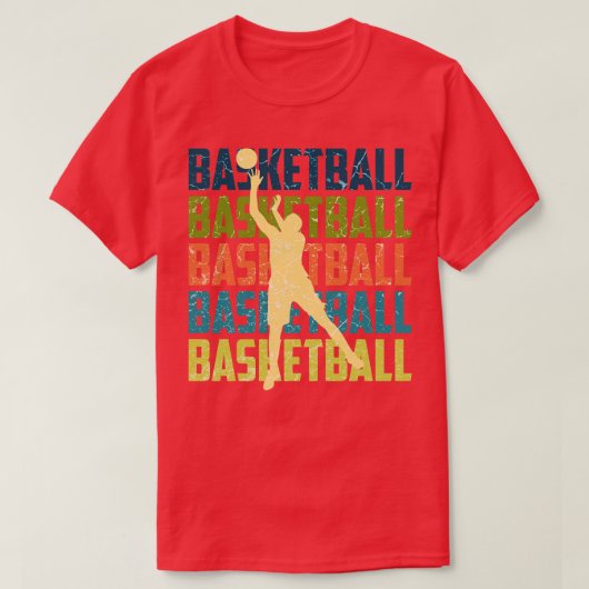 バスケットボール Tシャツ (デザイン正面)