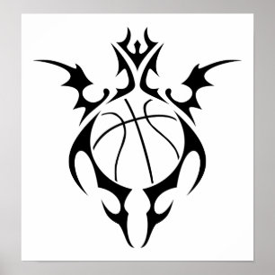 バスケットボール: tribalz ポスター