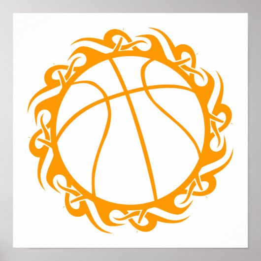 バスケットボール： tribalz ポスター (正面)