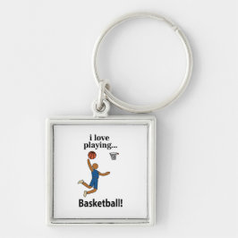 バスケットボールI Love 遊's Basketball キーホルダー